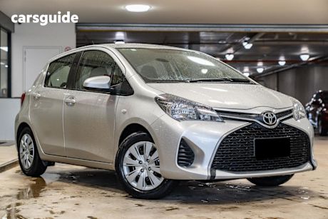 Silver 2016 Toyota Yaris Hatchback Ascent