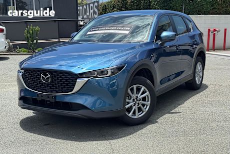 Blue 2024 Mazda CX-5 Wagon G20 Maxx (Fwd)