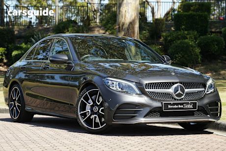 Grey 2020 Mercedes-Benz C300 Saloon