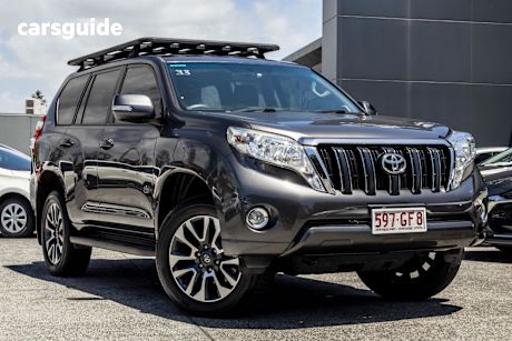Grey 2016 Toyota Landcruiser Prado Wagon Gxl (4X4)