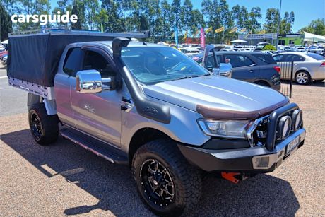 Grey 2017 Ford Ranger Super Cab Utility Xlt 3.2 (4X4)