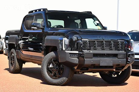 Black 2025 Kia Tasman Double Cab Pick Up X-Pro (4X4) (0.9T) Bdy Fender