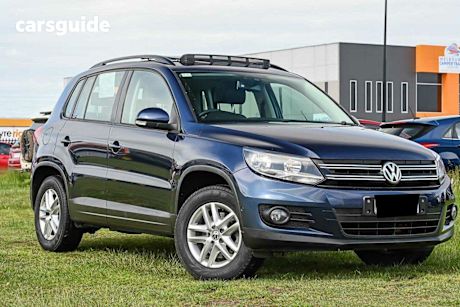 Blue 2013 Volkswagen Tiguan Wagon 132 Tsi Pacific