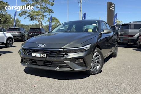 Grey 2025 Hyundai I30 Sedan Elite Hev 1.6P Dct