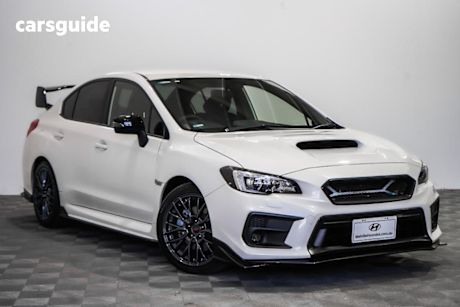 White 2020 Subaru WRX Sedan Club Spec Limited Edition
