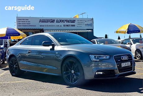 Grey 2015 Audi A5 Coupe 2.0 Tfsi Quattro