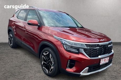 Orange 2024 Kia Seltos Wagon Gt-Line (Fwd) (Two-Tone)