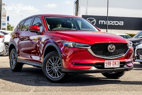 Red 2019 Mazda CX-5 Wagon Maxx Sport (4X4)