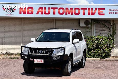 White 2017 Toyota Landcruiser Prado Wagon Gxl (4X4)
