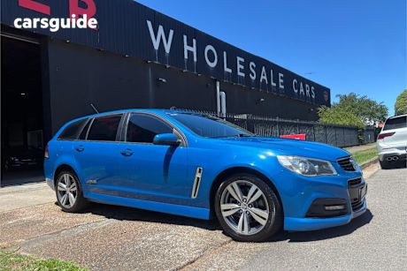 Blue 2014 Holden Commodore Sportswagon Ss-V