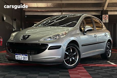 Silver 2008 Peugeot 207 Hatchback Xr