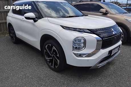 White 2022 Mitsubishi Outlander Wagon Aspire 7 Seat (2Wd)