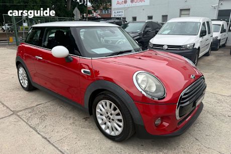Red 2016 Mini Hatch Hatch COOPER F