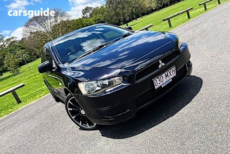Black 2010 Mitsubishi Lancer Hatchback Activ Sportback