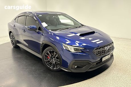 Blue 2022 Subaru WRX Sedan Rs (Awd)