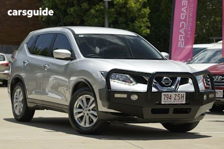 Silver 2014 Nissan X-Trail Wagon St (Fwd)