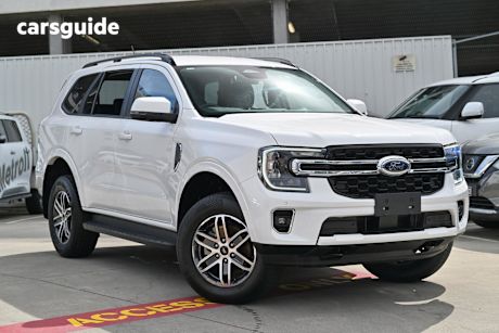 White 2024 Ford Everest Wagon Trend (4Wd)