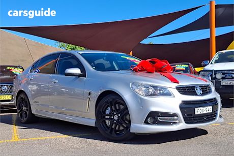 Silver 2014 Holden Commodore Sedan Ss-V Redline