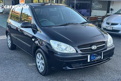 Black 2011 Hyundai Getz Hatchback S
