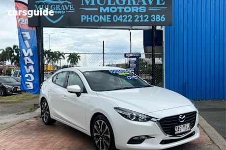 White 2019 Mazda 3 Hatchback Neo Sport (5Yr)