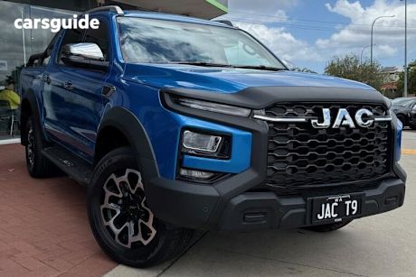 Blue 2024 JAC T9 UTE Dual Cab Pick-up Haven (4X4)