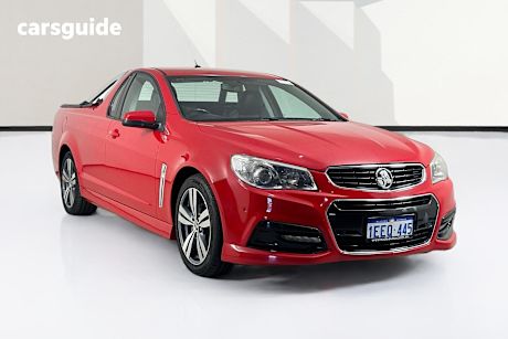 Red 2013 Holden UTE Utility Sv6