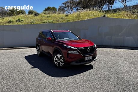 Red 2025 Nissan X-Trail Wagon St-L (4Wd) E-Power (Hybrid)