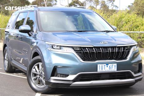 Blue 2021 Kia Carnival Wagon S