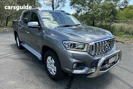 Grey 2018 LDV T60 Double Cab Utility Luxe (4X4)