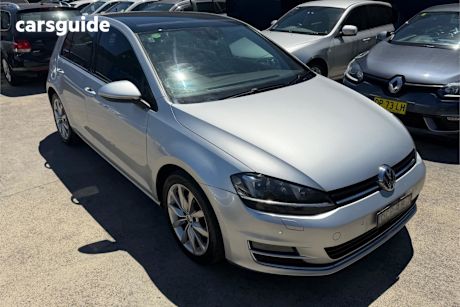 Silver 2015 Volkswagen Golf Hatchback 110 Tsi Highline