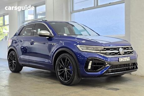 Blue 2022 Volkswagen T-ROC Wagon R Grid Edition