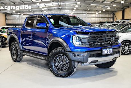 Blue 2024 Ford Ranger Double Cab Pick Up Raptor 3.0 (4X4)
