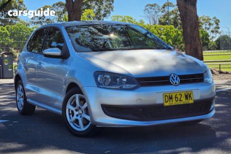 Silver 2010 Volkswagen Polo Hatchback 66 Tdi Comfortline