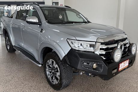 Silver 2022 GWM UTE Dual Cab Utility Cannon-X (4X4)