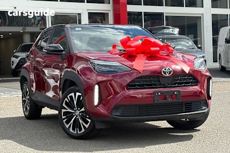 Red 2024 Toyota Yaris Cross Wagon Urban Hybrid