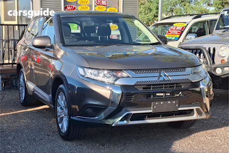 Brown 2021 Mitsubishi Outlander Wagon Es 7 Seat (Awd)