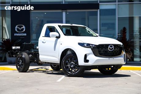 White 2025 Mazda BT-50 Freestyle Cab Chassis Xt (4X2)