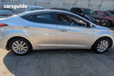 Silver 2014 Hyundai Elantra Sedan Trophy