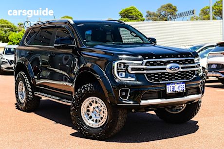 Black 2023 Ford Everest Wagon Platinum (4Wd)
