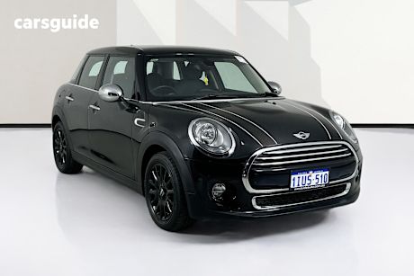 Black 2016 Mini Cooper Hatchback 5D Hatch