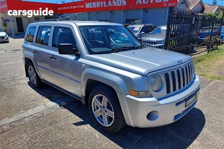 Silver 2008 Jeep Patriot Wagon Sport