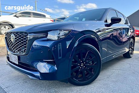 Blue 2023 Mazda CX-60 Wagon P50E Azami Phev