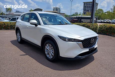 White 2024 Mazda CX-5 Wagon G25 Maxx Sport (Fwd)