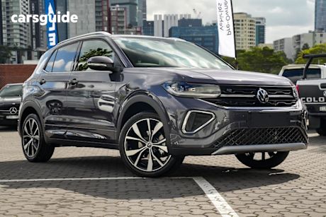 Grey 2024 Volkswagen T-Cross Wagon 85Tsi R-Line