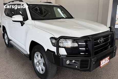 White 2023 Toyota Landcruiser Wagon Lc300 Gxl (4X4)