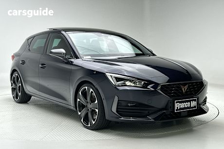 Blue 2022 Cupra Leon Hatchback Vz