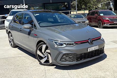 Grey 2022 Volkswagen Golf Hatchback Gti