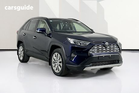 Blue 2020 Toyota RAV4 Wagon Cruiser (2Wd)