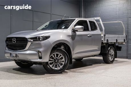 Silver 2023 Mazda BT-50 Freestyle Cab Chassis Xt (4X4)