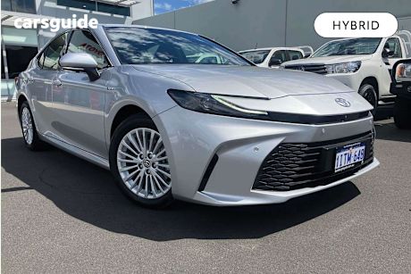 Silver 2024 Toyota Camry Sedan Ascent Hybrid